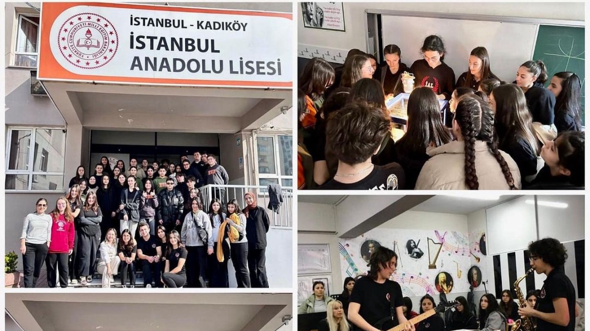 Kadıköy İstanbul Anadolu Lisesini Ziyaret Ettik...