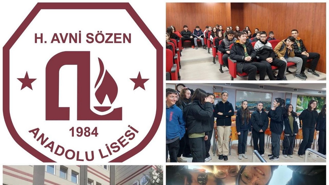 Hüseyin Avni Sözen Anadolu Lisesini Ziyaret Ettik...