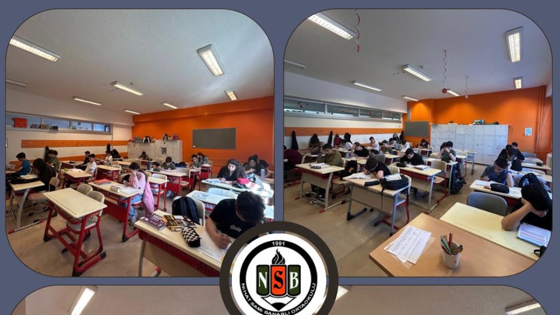 Nihat Sami Banarlı Ortaokulu 8. Sınıflar Akşam Soru Çözüm Kampı Başladı!